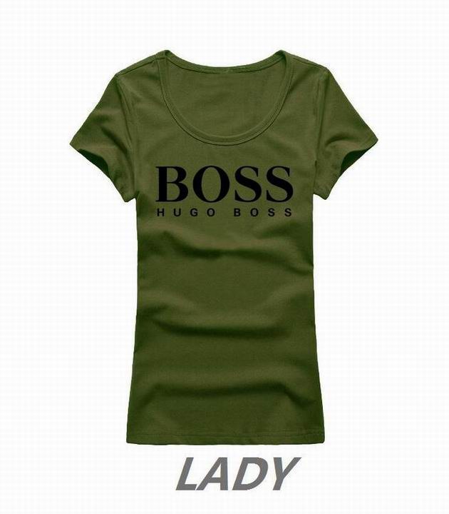 BOSS short round collar T woman S-XL-035